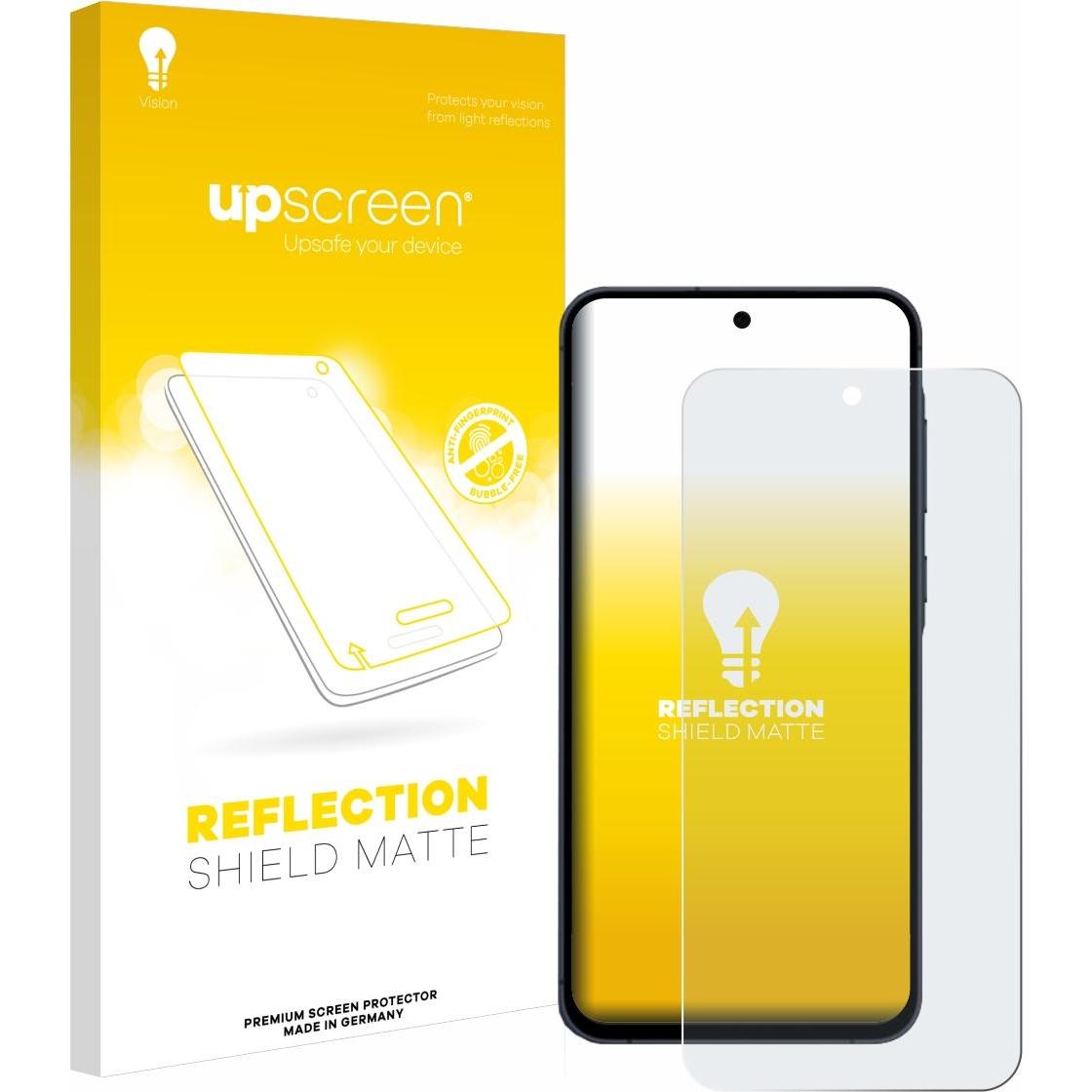 upscreen Schutzfolie Displayschutz Displayschutzfolie Folie Matt Entspiegelungsfolie (1 Stück, Samsung Galaxy A55), Smar...