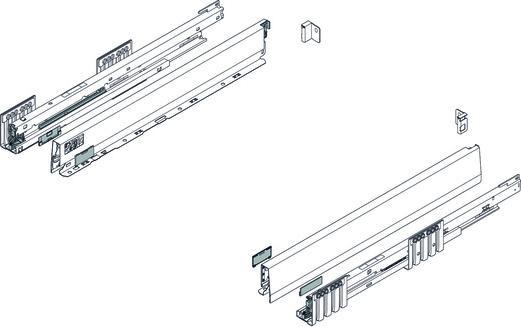 Actual product image Blum Cooker drawer complete set Merivobox N, with carcase rail