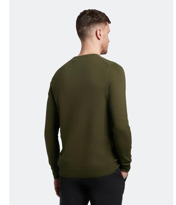Image du produit Lyle and Scott Pull col rond coton merino (L)