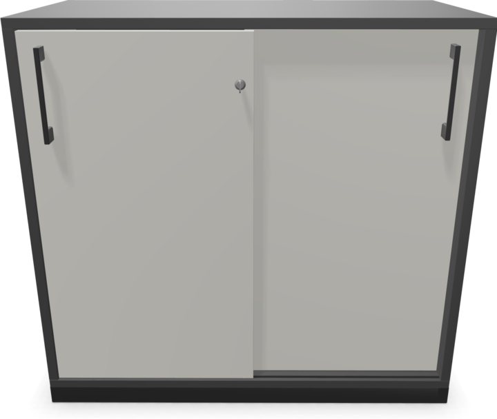 Image du produit Narbutas Choice Armoire à portes coulissantes (80 x 40 x 76 cm)