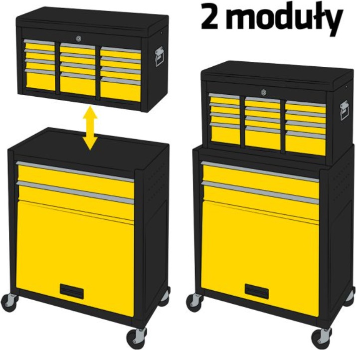 Actual product image Topex Werkzeugschrank