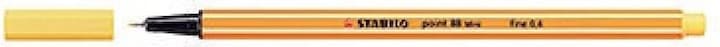Produktbild STABILO point 88 Fineliner (Gelb, 1 x)