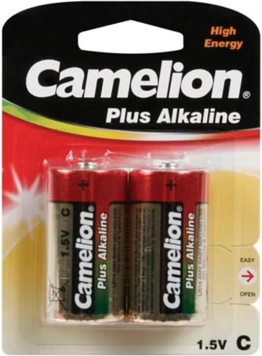 Pilha ALKALI-MANGAN C / LR14 1.5V - 8450 mAh (2 pz./blister) (2 pz., 8450 mAh)