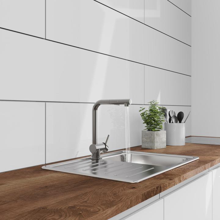 Produktbild Schütte Wasserhahn Küche PARMA Spültischarmatur Graphit matt Brause Ausziehbar Schwenkbar 21014/AE