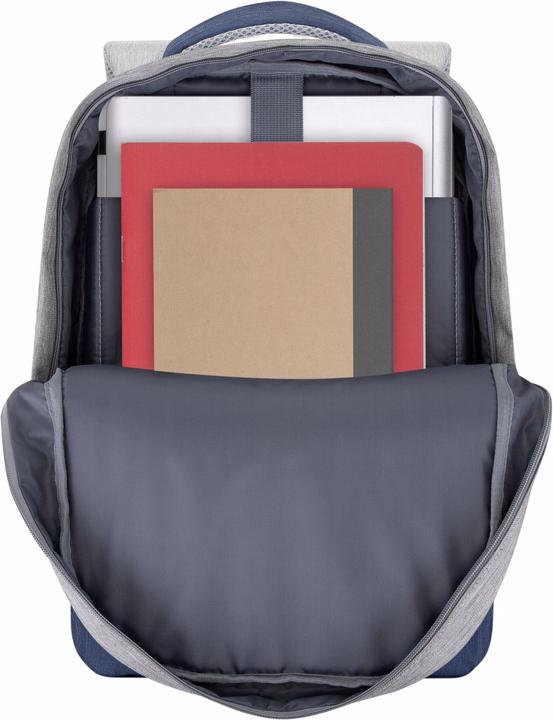 Produktbild Rivacase 7562 grey/dark blue anti-theft Laptop backpack 15.6 (15.60", Universal)