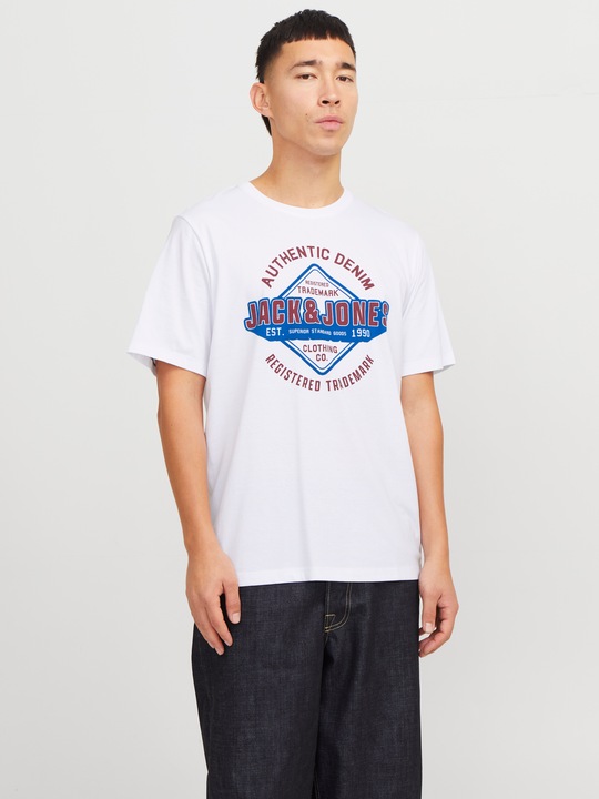 Image du produit Jack & Jones Jjelogo Tee Ss O-Neck 2 Col Ss25 Sn (S)