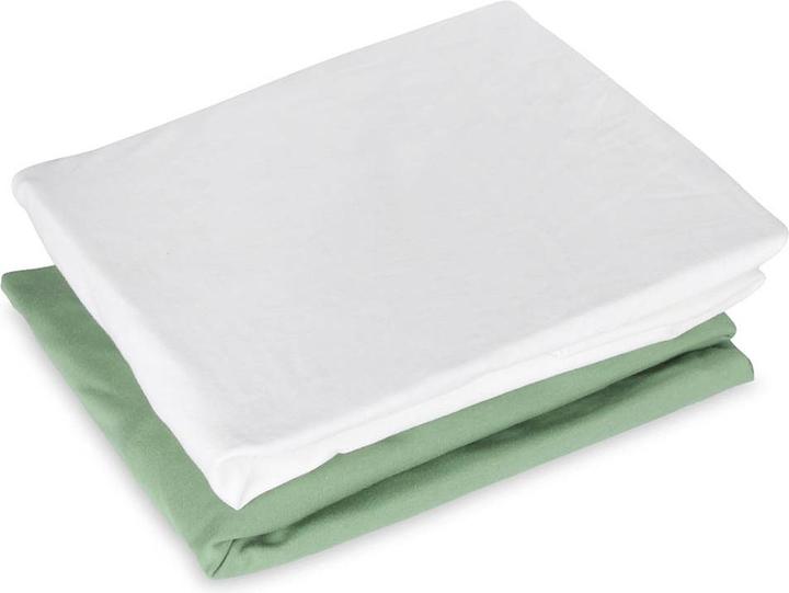 Actual product image Schlummersack Fitted Cot Sheets - 70 x 140cm - 2 pack