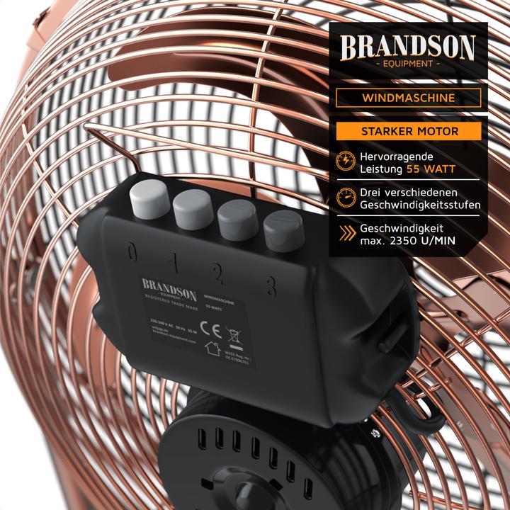 Image du produit Brandson Machine à vent style rétro (55 dB)
