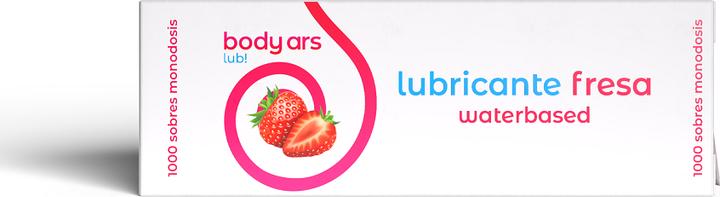 Produktbild Body ars Strawberry Water-Based Lubricant 1000 Monodosen 4 Milliliter (1000 ml)
