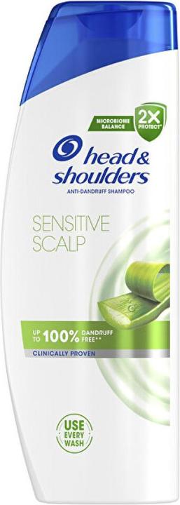 Produktbild Head & Shoulders Dandruff shampoo for sensitive scalp Sensitiv e Scalp (Anti-Dandruff Shampoo) - (Flüssiges Shampoo, 400 ml)
