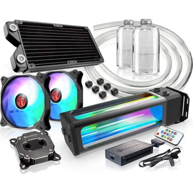 Raijintek Scylla Elite, CPU Wasserkühler, Schwarz
