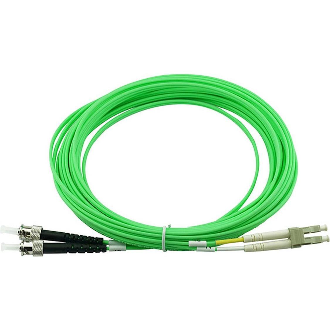 BlueOptics Duplex LWL Patchkabel LC-ST Multimode OM5 10 Meter (S/FTP, CAT6, 10 m), Netzwerkkabel