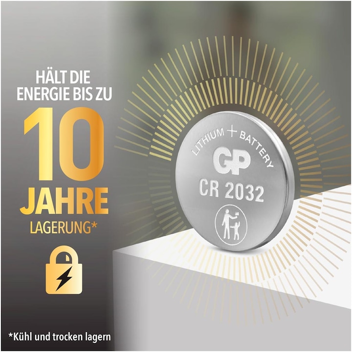 Immagine prodotto GP Batteries CR2032 (20 pz., CR2032, 220 mAh)