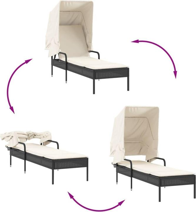 Immagine prodotto vidaXL Sonnenliege (114 cm)