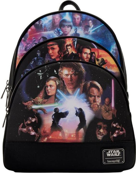 Produktbild Loungefly Star Wars Prequel Trilogy Rucksack 34cm