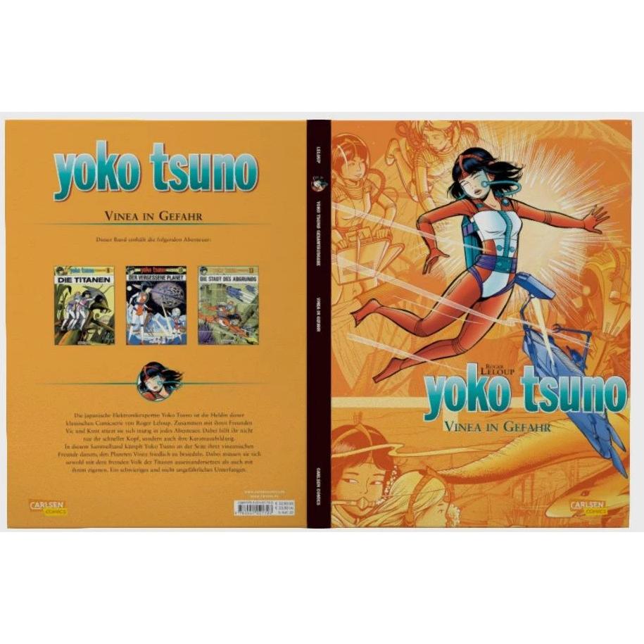 Thumbnail - Yoko Tsuno Sammelband 4. Vinea in Gefahr, Belletristik von Roger Leloup