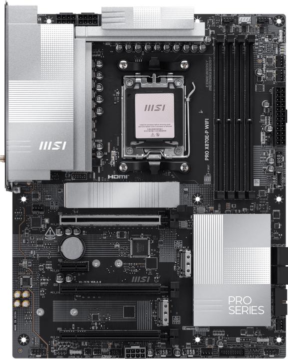 Image du produit MSI PRO X870E-P WIFI (AM5, AMD X870E, ATX)