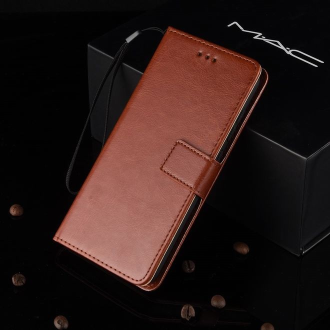 Produktbild MU Classic Crazy Horse Leder Hülle (LG G8 ThinQ)