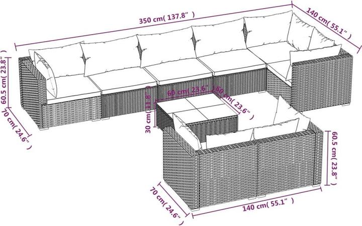 Produktbild vidaXL Dulsea