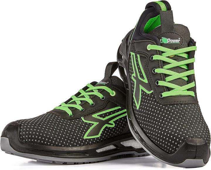 Produktbild Upower U-Power Bryan Schwarz Grün Schuhe Nummer (S3, 42)