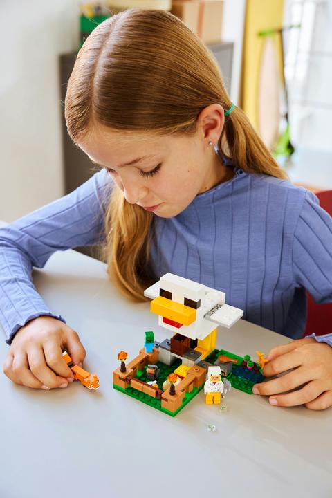 Actual product image LEGO Chicken farm (LEGO Minecraft)