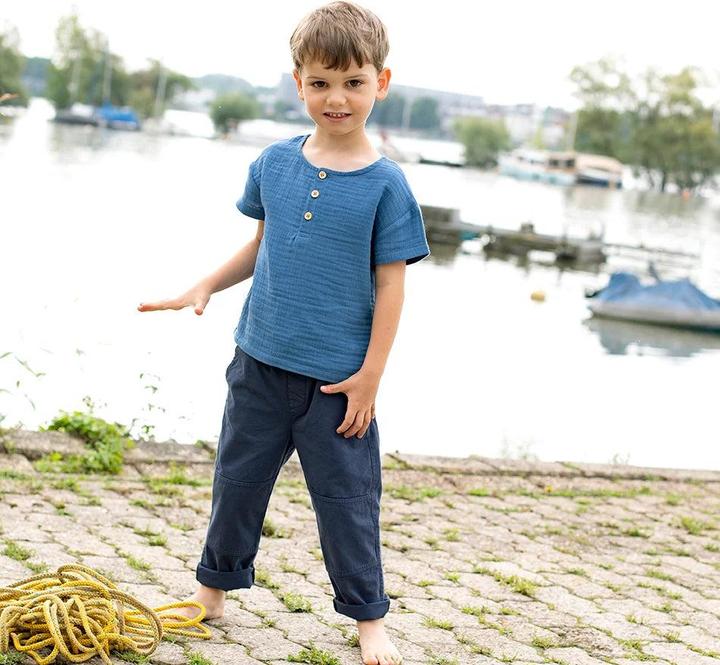 Image du produit Enfant Terrible Shirt Musselin Jeansblue (104)