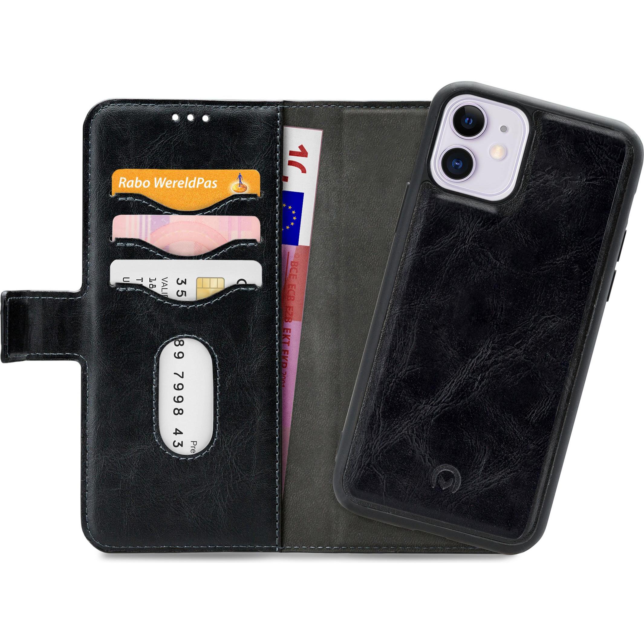 Mobilize 2in1 Gelly Wallet Tasche (Apple iPhone 11), Smartphone Hülle, Schwarz