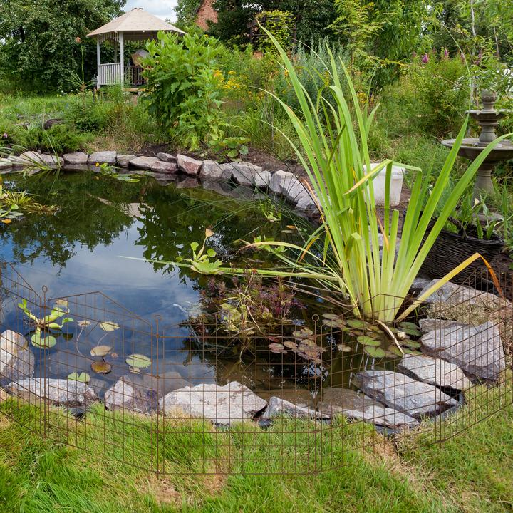 Produktbild Relaxdays 5x Teichzaun