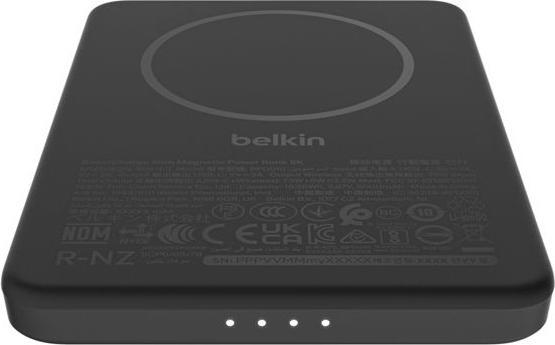 Immagine prodotto Belkin BoostCharge Slim 5000mAh mag.Powerb. 7,5W schw.BPD010hqBK (5000 mAh, 7.50 W)