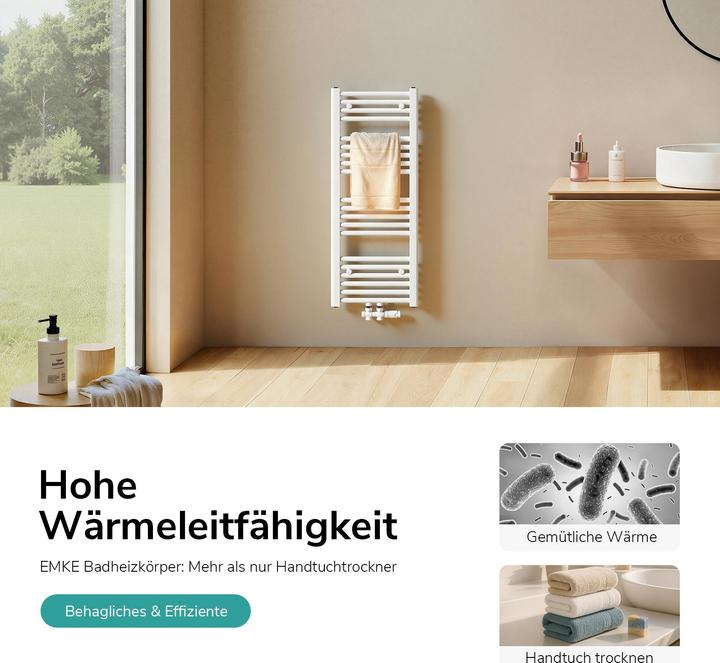 Produktbild Emke Elektrischer Badheizkörper