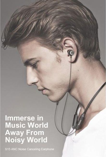 Produktbild Baseus S15 Series (Aktive Geräuschunterdrückung, 6 h, Kabellos)