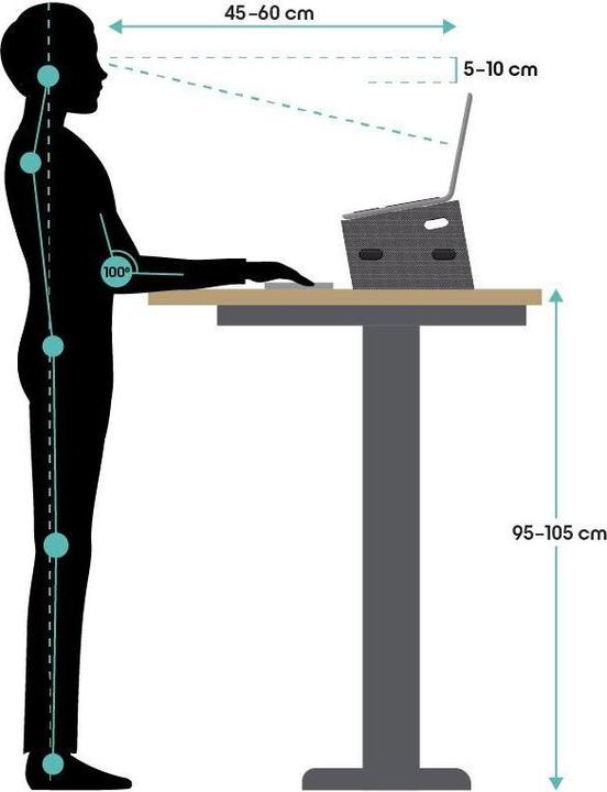 Immagine prodotto smart stand VIAGGIO - bleu océan
