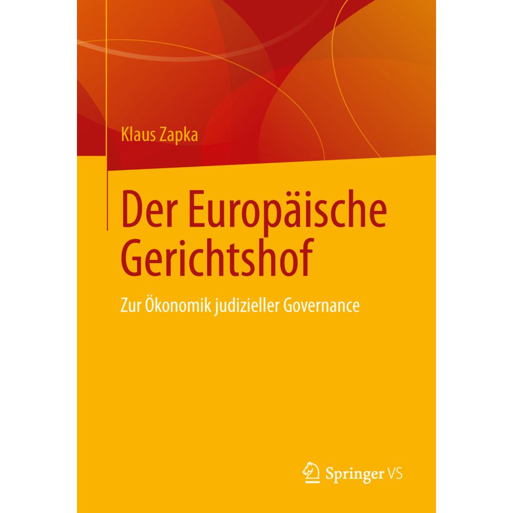 Thumbnail - Der Europäische Gerichtshof, Fachbücher von Klaus Zapka