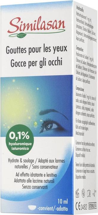 Actual product image Similasan 0.1 % hyaluron (10 ml)