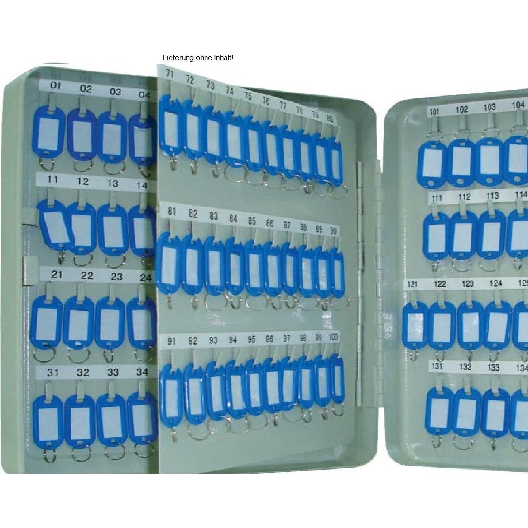 Q-Connect, Schlüsseltresor + Schlüsselschrank, Schlüsselschrank grau
