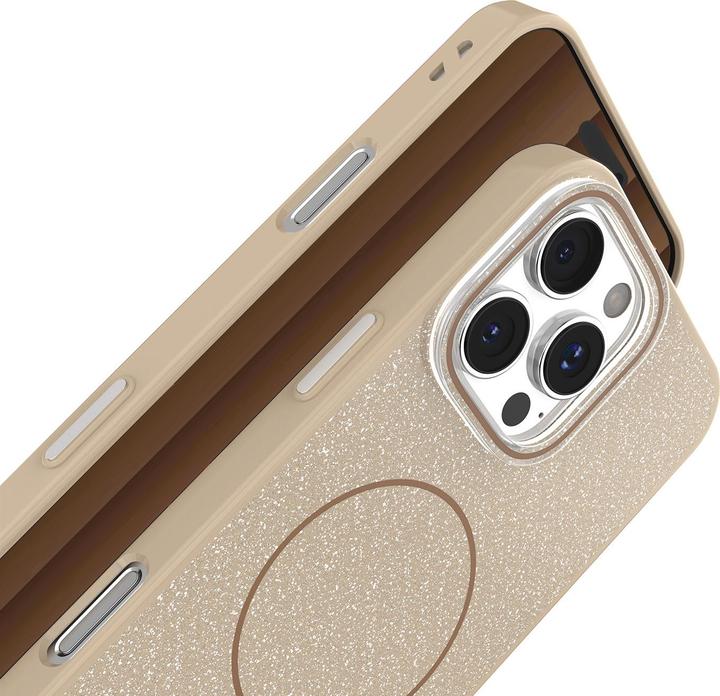 Produktbild OEM Glitter Thin Mag case for iPhone 17 brown (Apple iPhone 17)