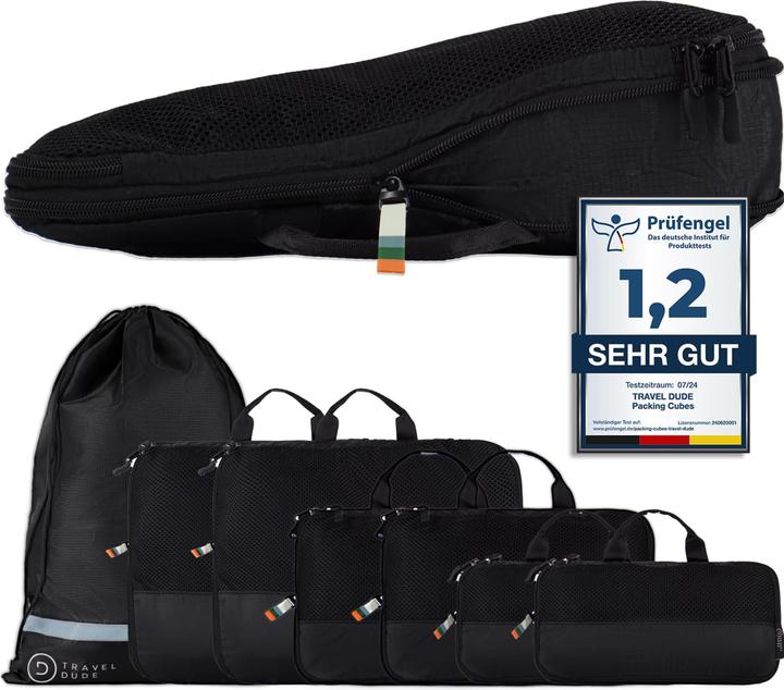Produktbild Travel Dude 7-teiliges Packwürfel-Set