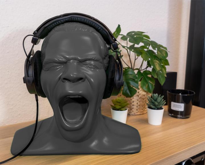 Actual product image Oehlbach Scream Unlimited Plus Headphone Stand Suitable for (headphones):On-Ear headphones, Over-