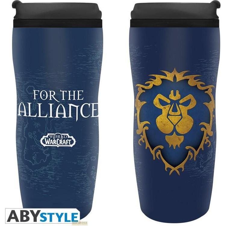 Abystyle Multicolore World Of Warcraft - Travel Mug Alliance, Tazze,
