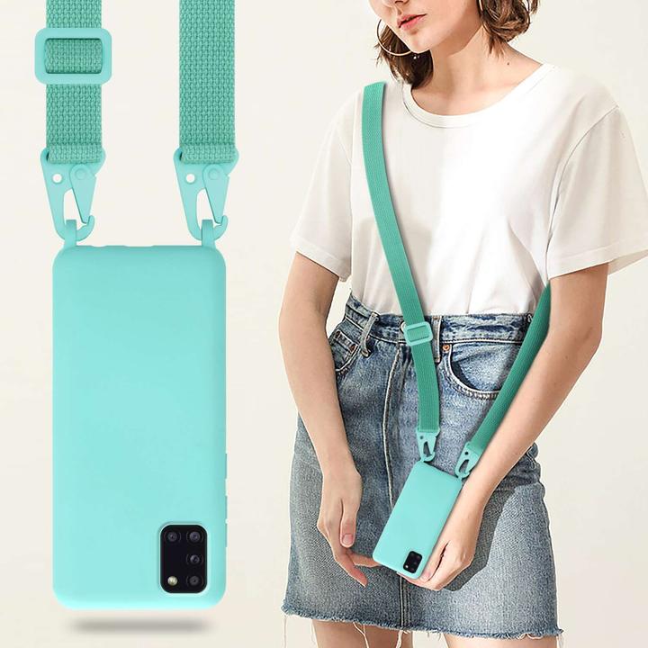 Image du produit Cadorabo TPU Cover Chaîne de téléphone portable Liquid