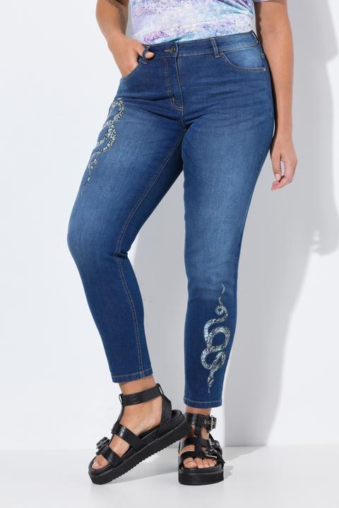 Produktbild Angel of Style Jeans, Schlangenprint, 5-Pocket (50)