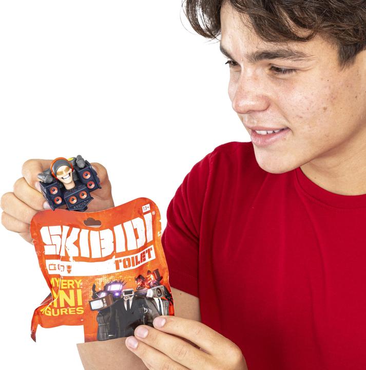 Productafbeelding Bonkers Toys Skibidi Toilet Minifiguren 6 cm Series 2 Display (24)