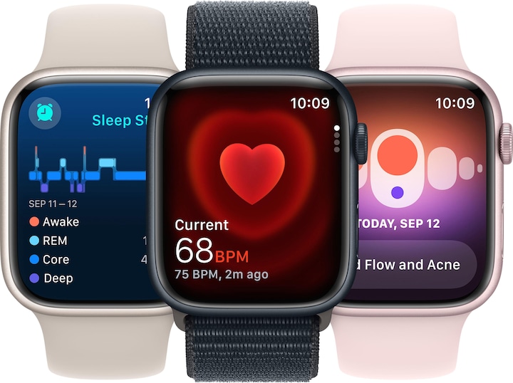 Image du produit Apple Watch Series 9 (45 mm, WLAN uniquement)