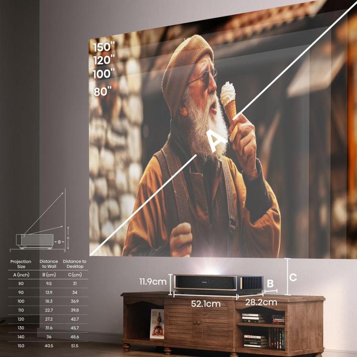 Produktbild Hisense PT1 (4K, 2500 lm)
