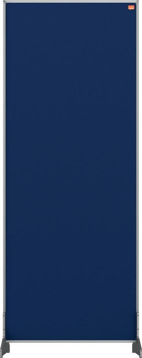 Produktbild Nobo Schreibtischtrennwand Impression Pro 40 x 100 cm Blau, Filz (140 x 100 cm)