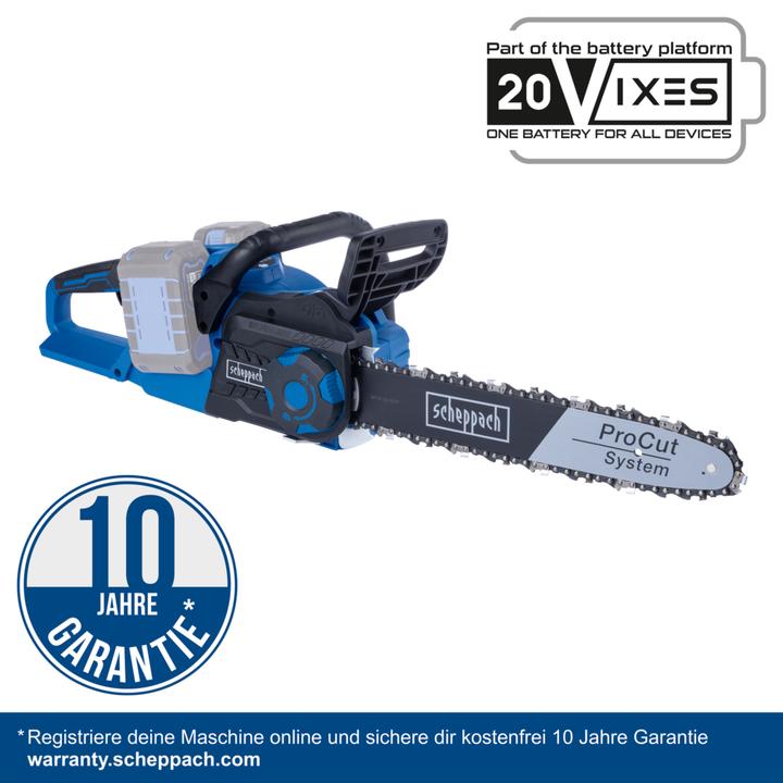 Produktbild Scheppach BC-CS355Duo-X (Akku Kettensäge)