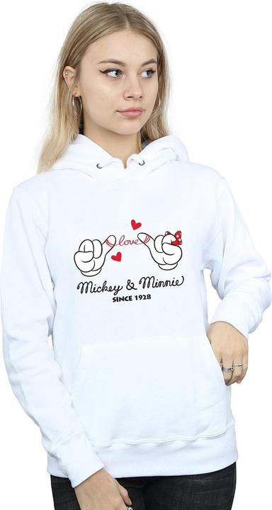 Image du produit Disney - Sweat à capuche MICKEY MOUSE LOVE HANDS - Femme (S)