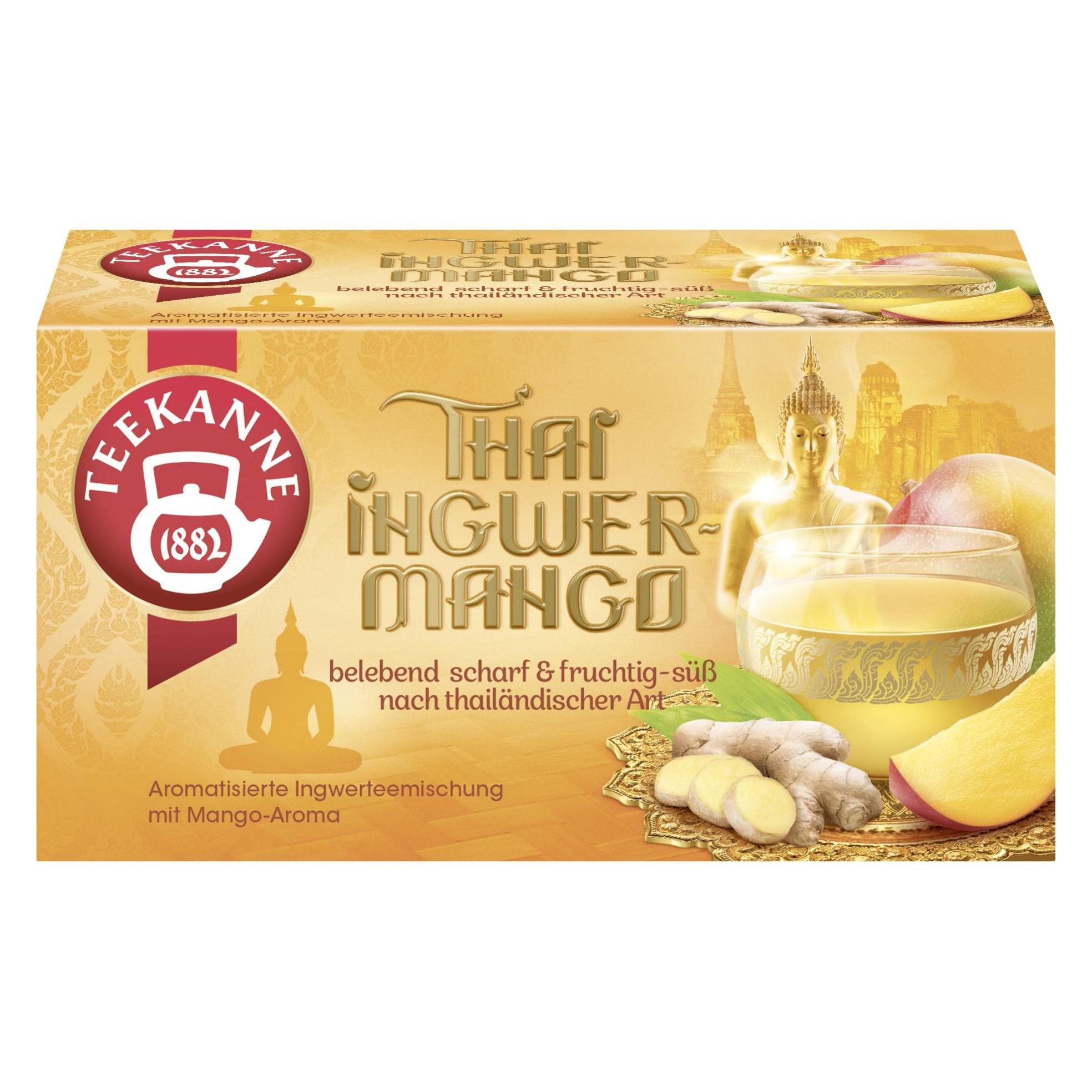 PRAANA TEE - Ingwer- Und Apfel-Früchtetee - Geschenkdose 100g