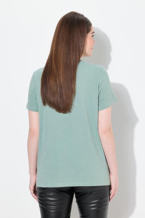 Produktbild Ulla Popken T-Shirt, Trachtenmotiv, Classic, Rundhals, Halbarm (42, 44)