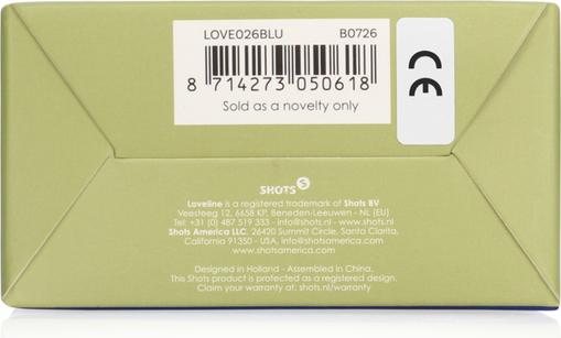 Produktbild Shots Vibrating Rabbit Cock Ring - Baltic Blue